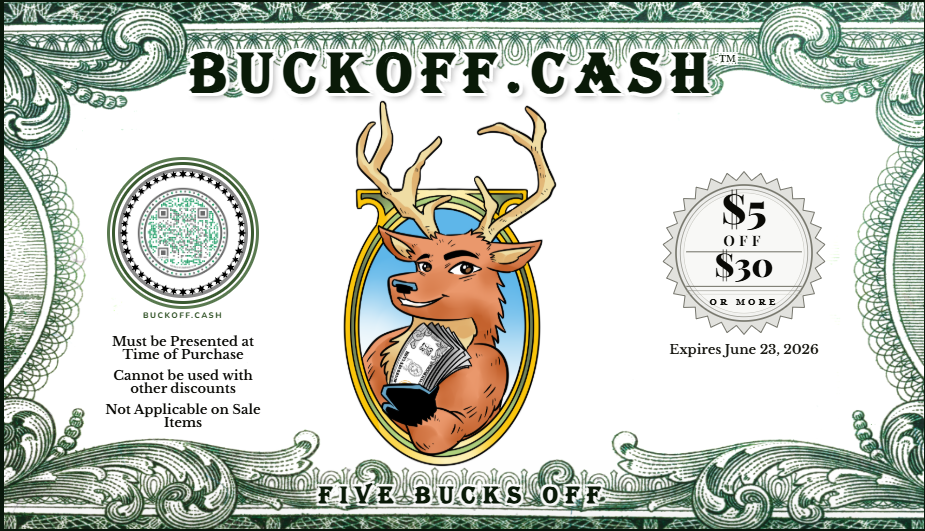 $5 Off $30 BuckOff.Cash Voucher